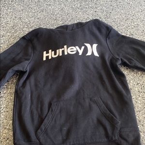Black Hurley sweatshirt boys large